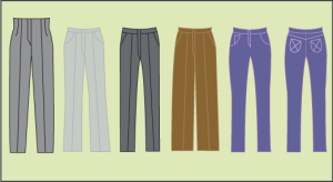 patrones de intima pantalones de dama