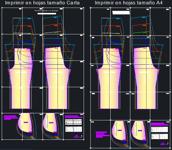 moldes de pantalón infantil en pdf