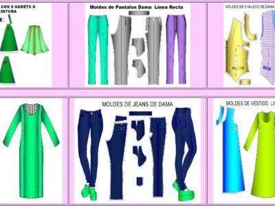 Software patternmaker de ropa clasica de dama II