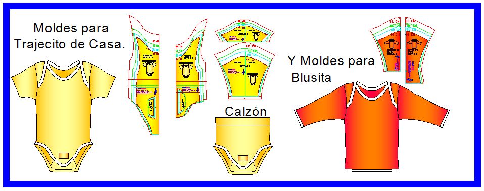 Moldes Para Diseñar Ropa Infantil De Modelos Mas Usuales Por Talla