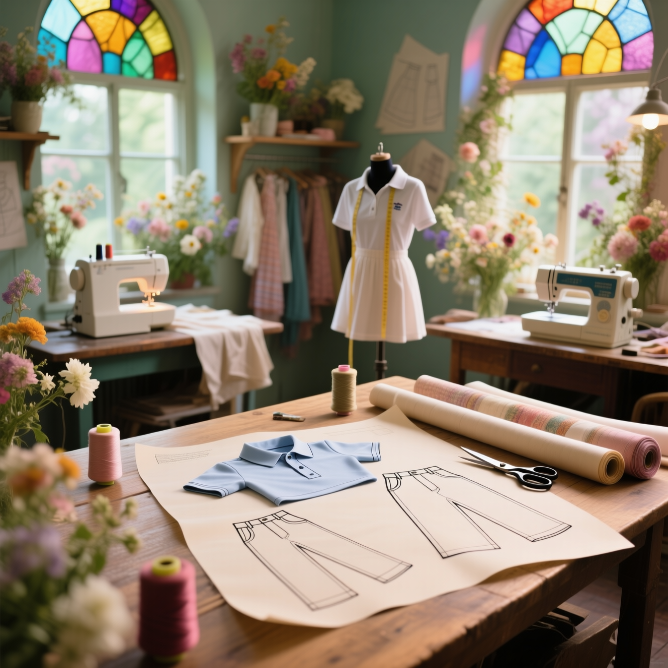 Moldes para el taller de corte y confección