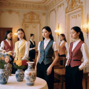 chalecos elegantes para muchachas jovenes