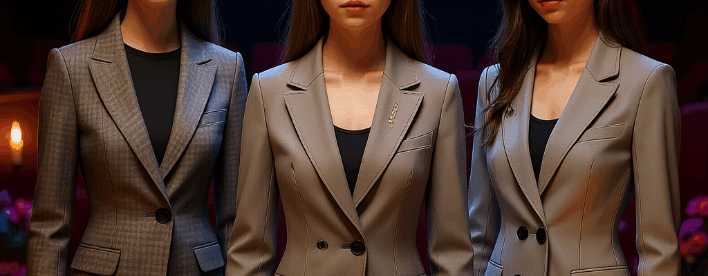 Diseños de saco estilo sastre