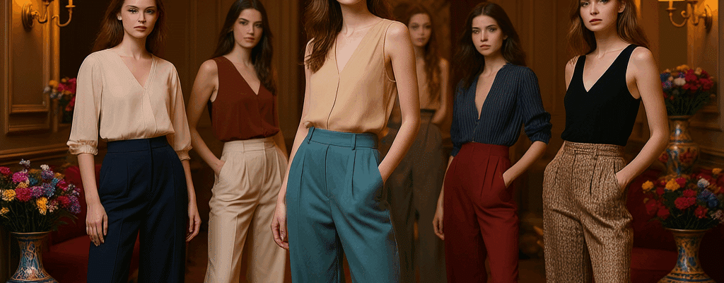 diseños de pantalon elegantes