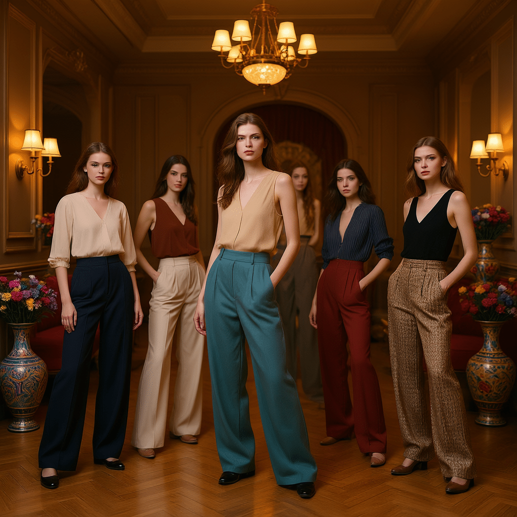 diseños de pantalon elegantes